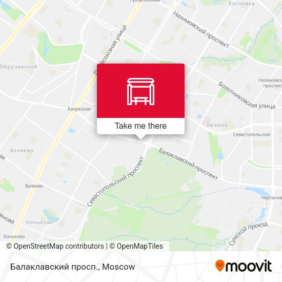 Балаклавский просп. map