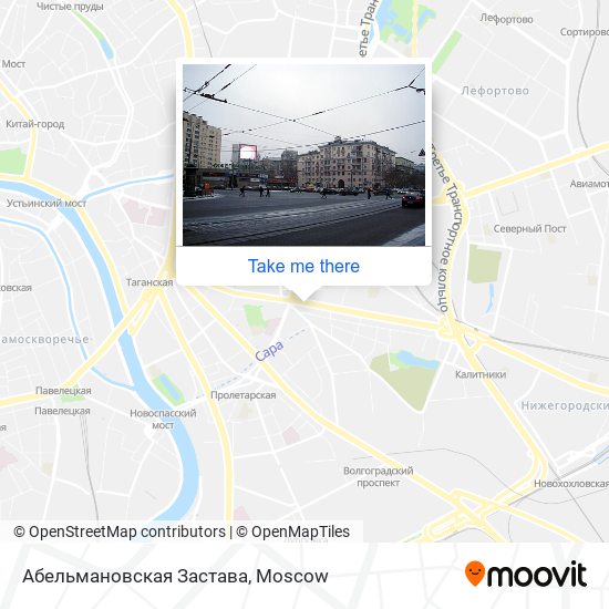 Абельмановская Застава map