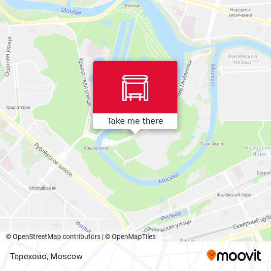 Терехово map