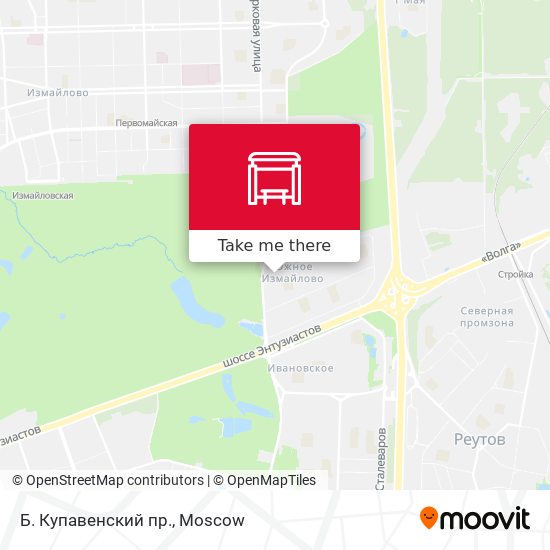 Б. Купавенский пр. map