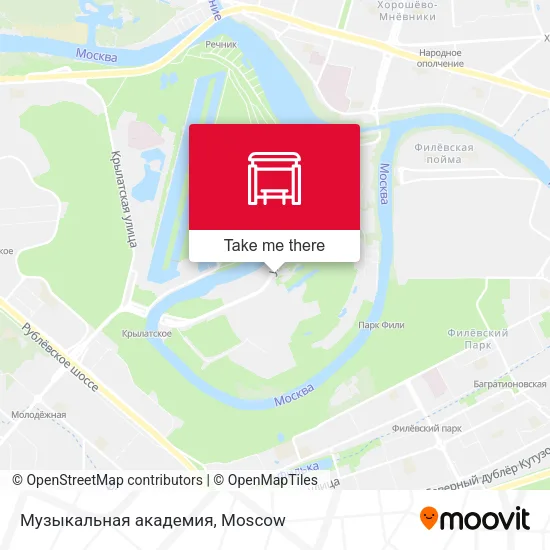 Музыкальная академия map