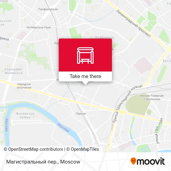 Магистральный пер. map
