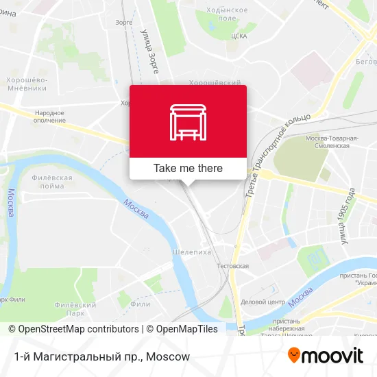 1-й Магистральный пр. map