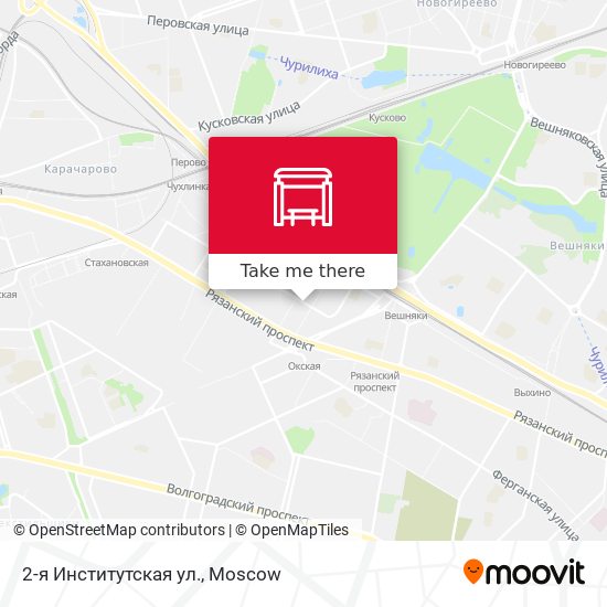 2-я Институтская ул. map