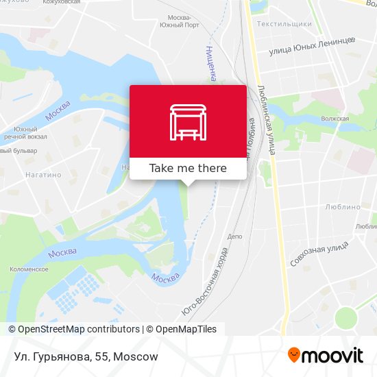Ул. Гурьянова, 55 map