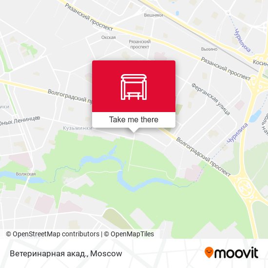 Ветеринарная акад. map