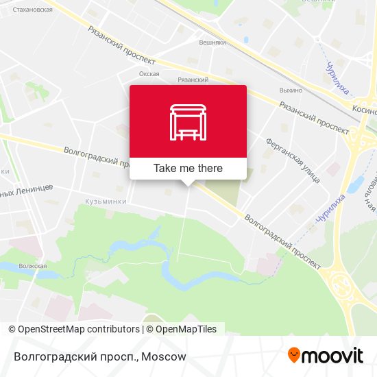 Волгоградский просп. map