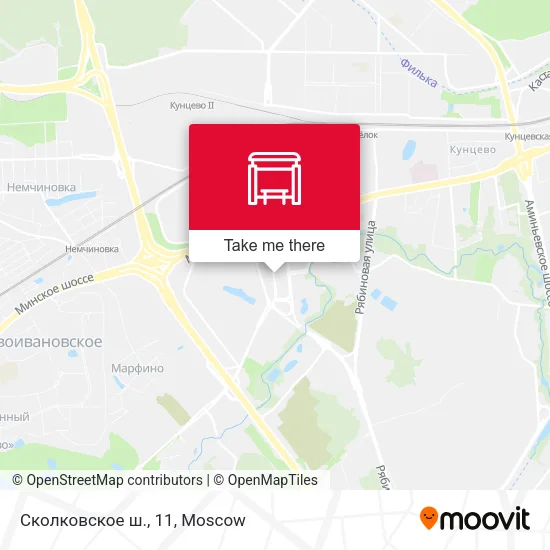 Сколковское ш., 11 map