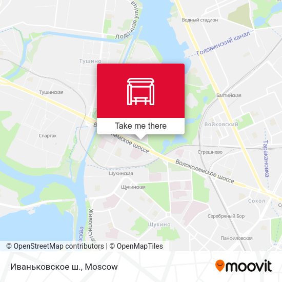 Иваньковское ш. map