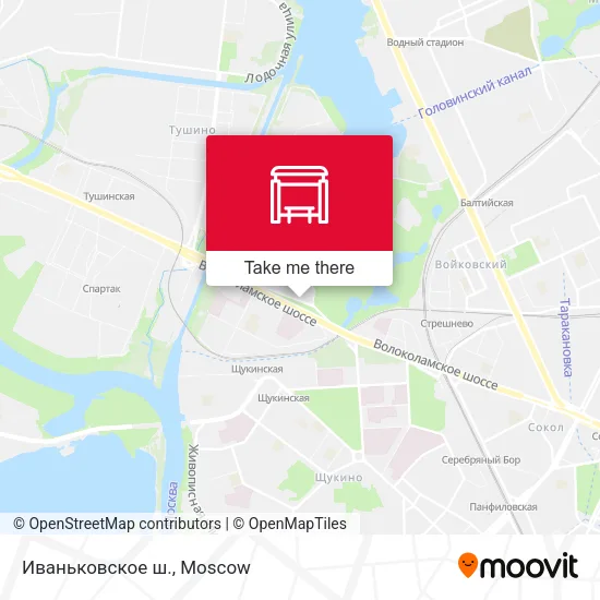 Иваньковское ш. map