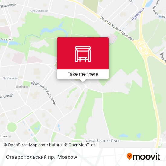 Ставропольский пр. map