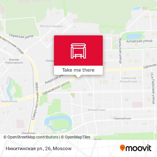 Никитинская ул., 26 map