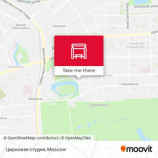 Цирковая студия map