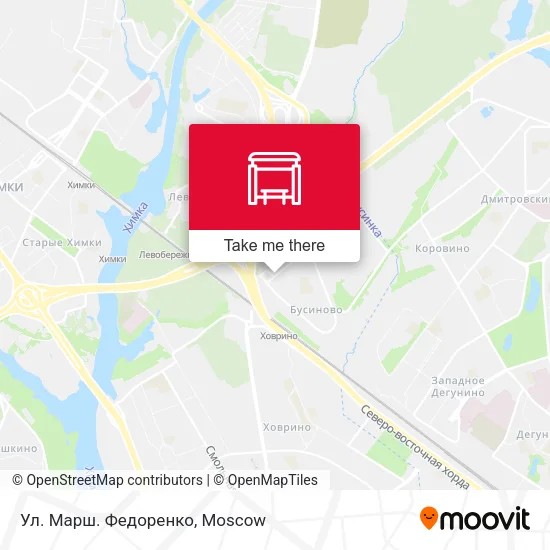 Ул. Марш. Федоренко map