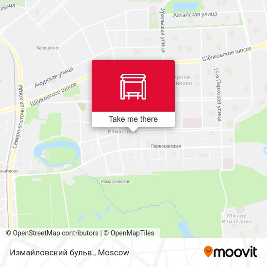 Измайловский бульв. map