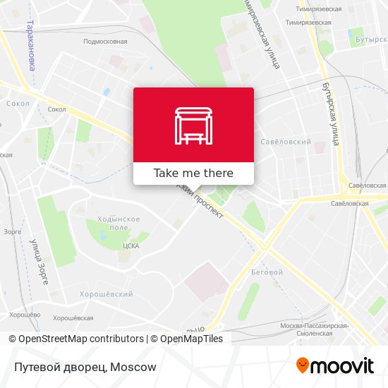 Путевой дворец map