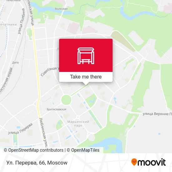 Ул. Перерва, 66 map