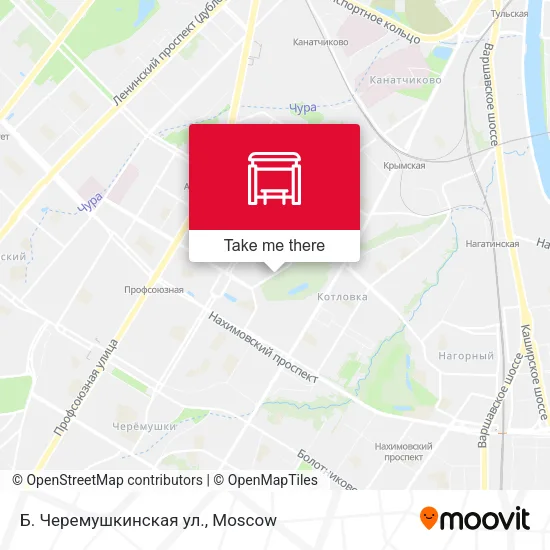 Б. Черемушкинская ул. map