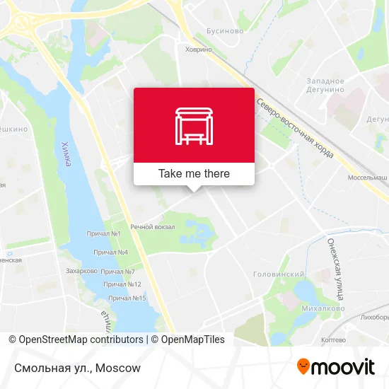 Смольная ул. map