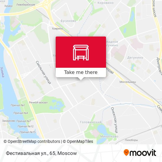 Фестивальная ул., 65 map