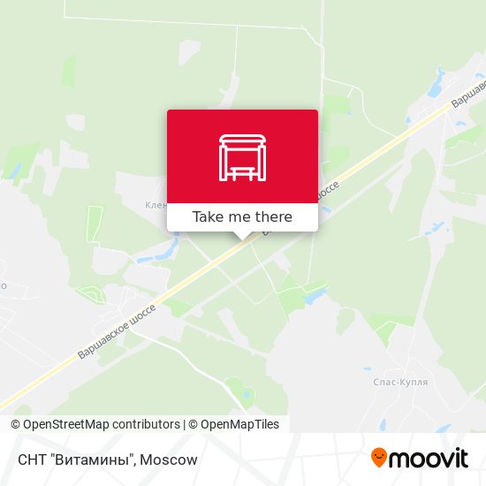 СНТ "Витамины" map