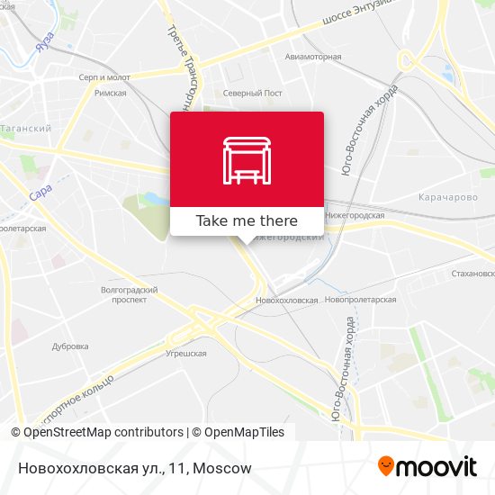 Новохохловская ул., 11 map