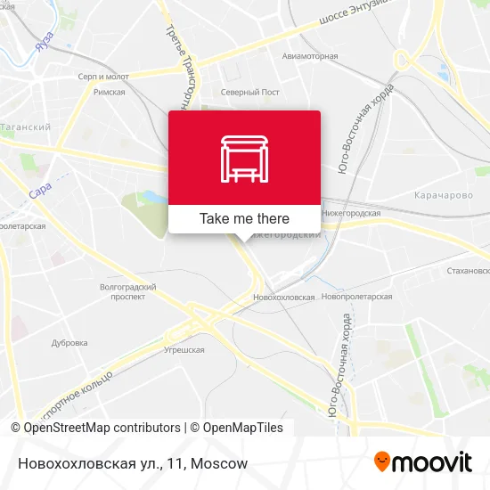 Новохохловская ул., 11 map