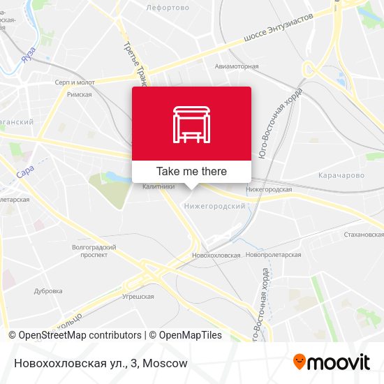 Новохохловская ул., 3 map