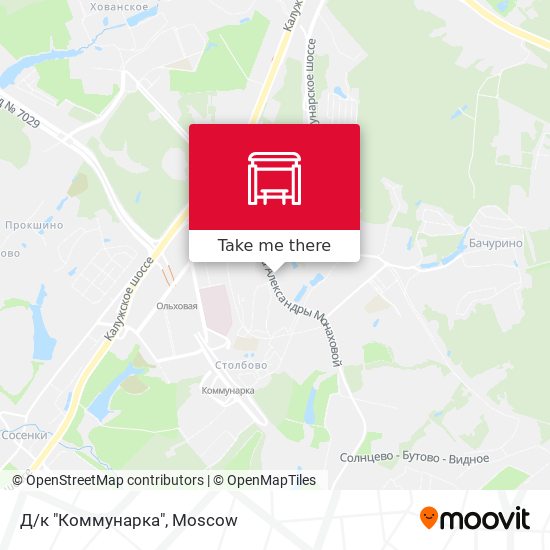 Д/к "Коммунарка" map