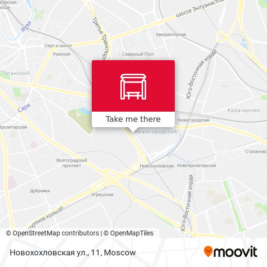 Новохохловская ул., 11 map