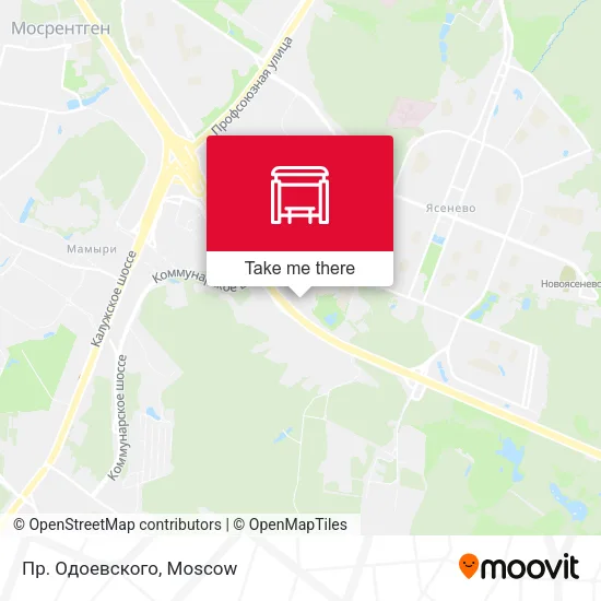 Пр. Одоевского map