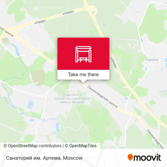 Санаторий им. Артема map