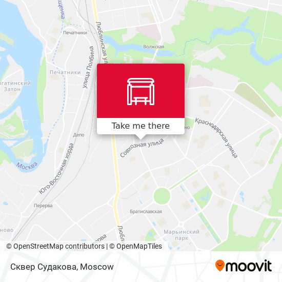 Сквер Судакова map