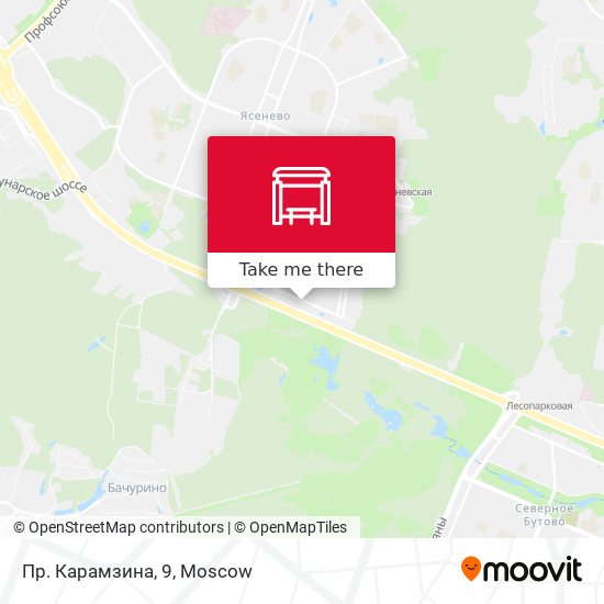 Пр. Карамзина, 9 map