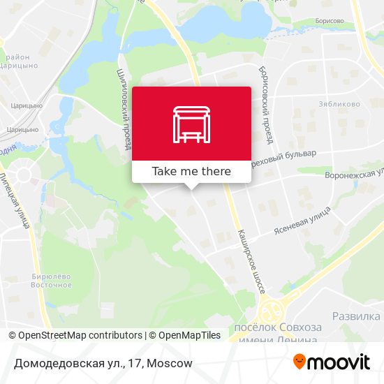 Домодедовская ул., 17 map