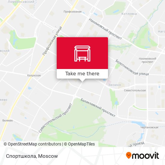 Спортшкола map