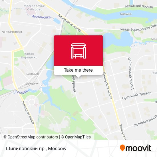 Шипиловский пр. map