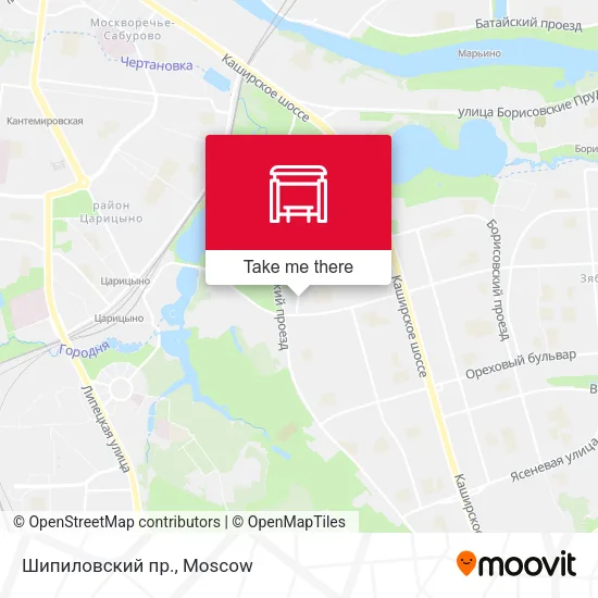Шипиловский пр. map