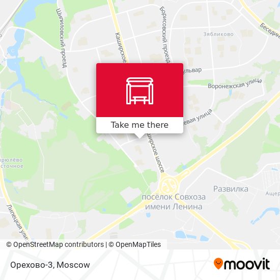 Орехово-3 map
