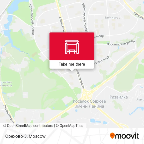 Орехово-3 map