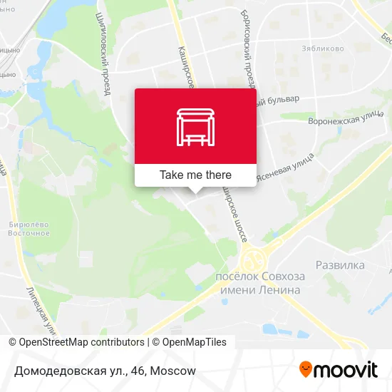 Домодедовская ул., 46 map