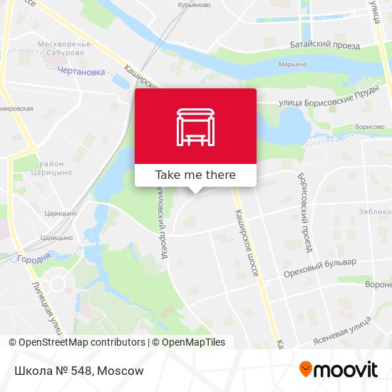 Школа № 548 map