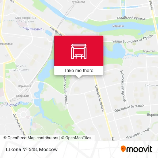 Школа № 548 map