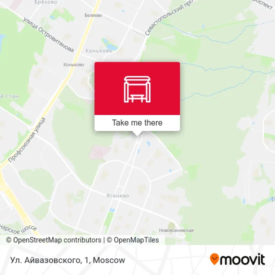 Ул. Айвазовского, 1 map