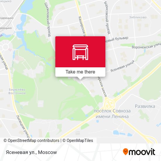 Ясеневая ул. map