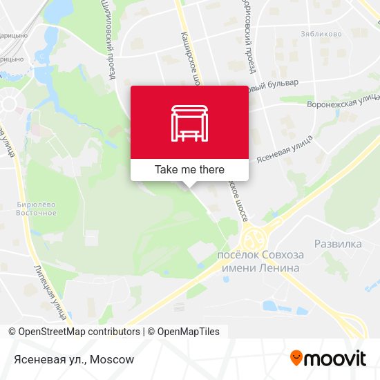 Ясеневая ул. map