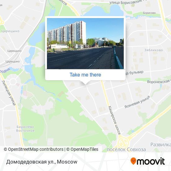 Домодедовская ул. map