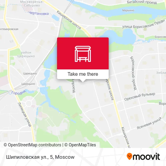 Шипиловская ул., 5 map
