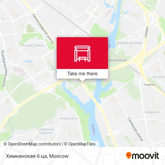 Химкинская б-ца map