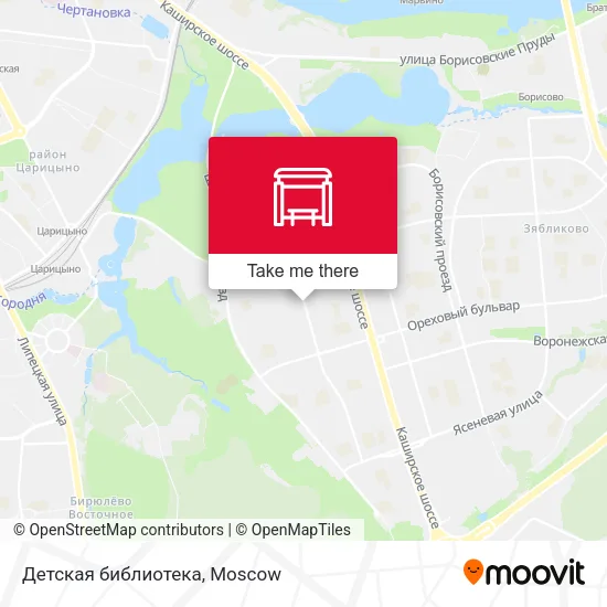 Детская библиотека map